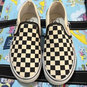 Classic Vans slip on shoes